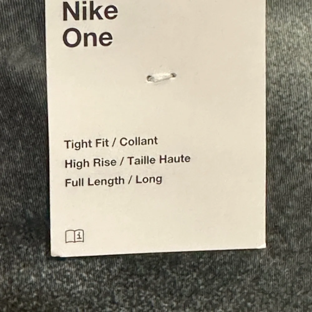 Women’s Nike One Black and Gray full length leggings NWT Small